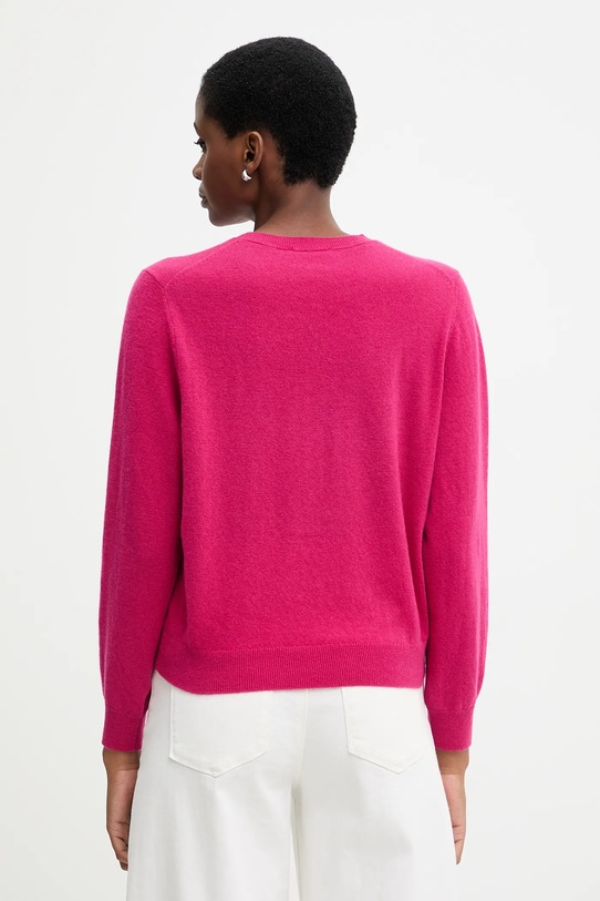 Odzież United Colors of Benetton sweter wełniany 1002D10BG różowy
