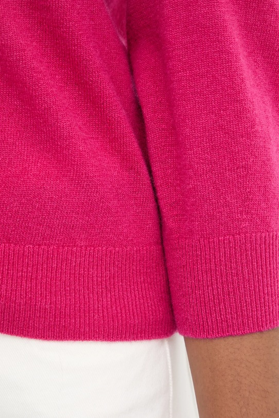 United Colors of Benetton sweter wełniany 1002D10BG różowy