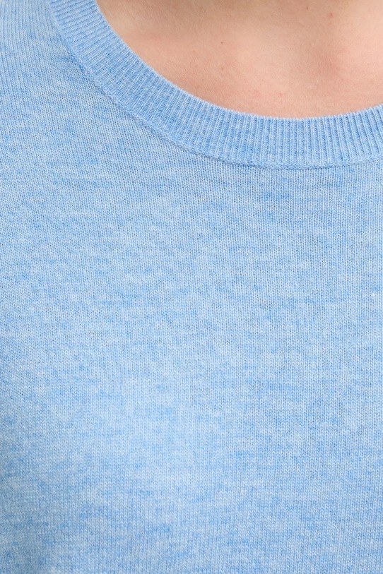 United Colors of Benetton sweter wełniany 1002D10BG niebieski