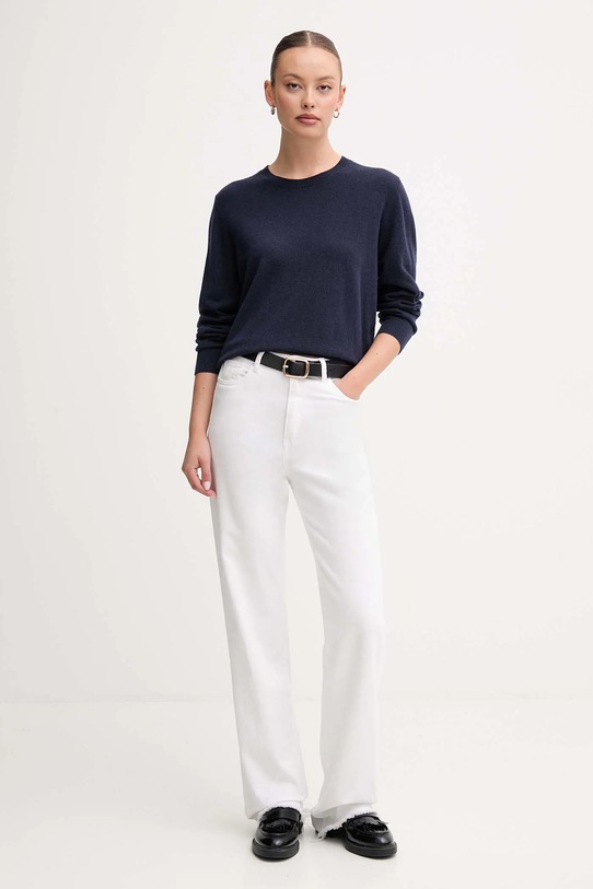 Вовняний светр United Colors of Benetton 1002D10BG темно-синій AW25