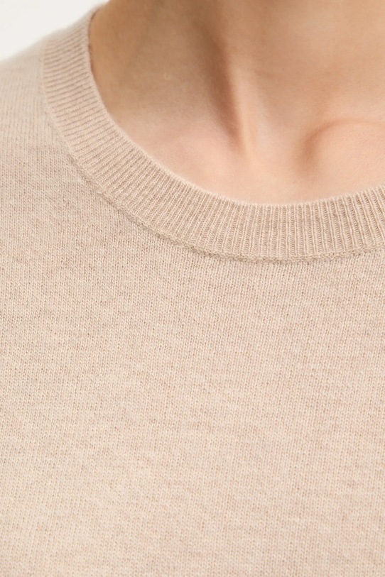 United Colors of Benetton sweter wełniany 1002D10BG beżowy