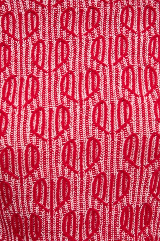 Светр з домішкою вовни United Colors of Benetton 1435E10BO червоний