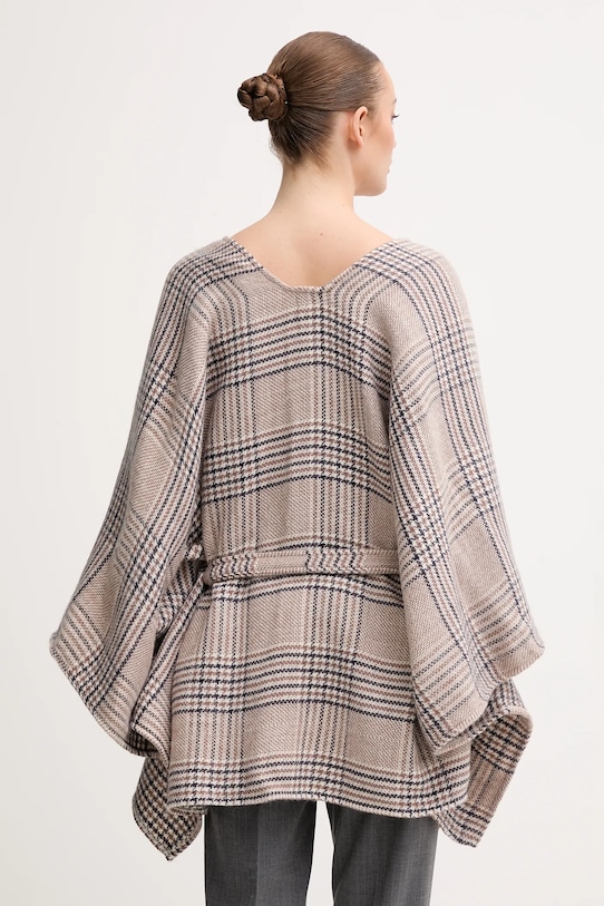 Одяг Пончо United Colors of Benetton 6HKYDU01E бежевий