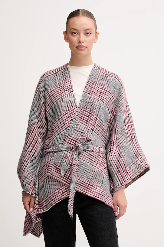 Пончо United Colors of Benetton інші сірий 6HKYDU01E