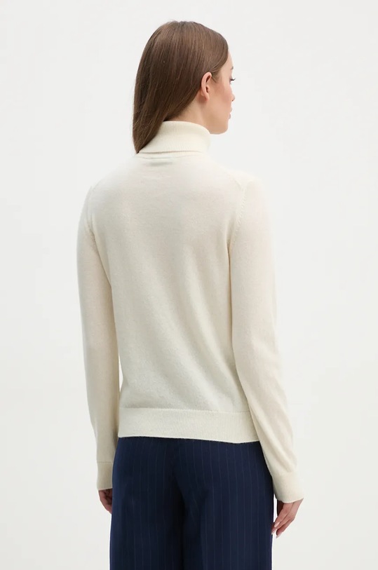 Odzież United Colors of Benetton sweter kaszmirowy 1033D202D beżowy