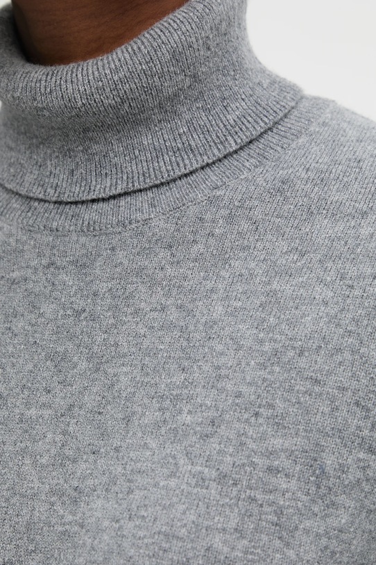 United Colors of Benetton sweter kaszmirowy 1033D202D szary