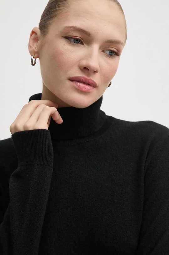 Кашемировый свитер United Colors of Benetton чёрный 1033D202D