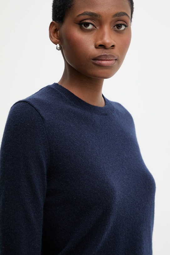 United Colors of Benetton sweter kaszmirowy granatowy 1033D107P