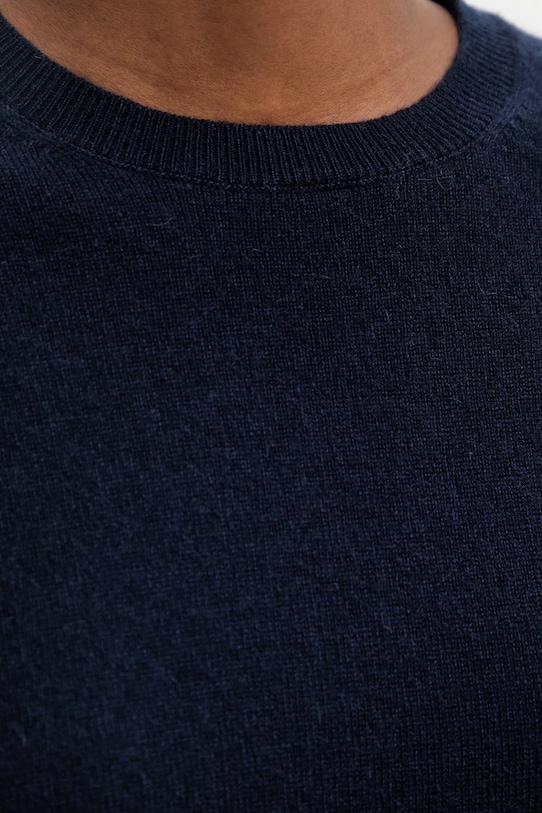 Кашемировый свитер United Colors of Benetton 1033D107P тёмно-синий
