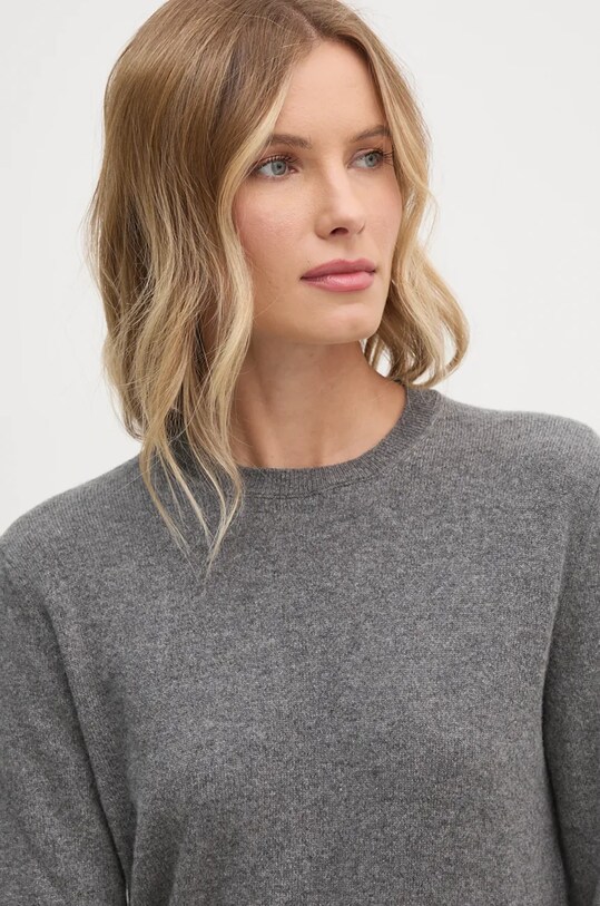 Odzież United Colors of Benetton sweter kaszmirowy 1033D107P szary