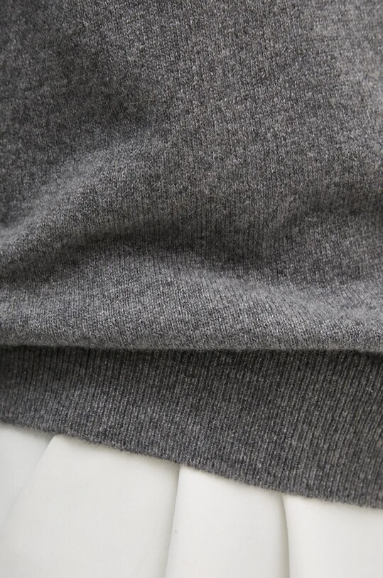 United Colors of Benetton sweter kaszmirowy szary 1033D107P