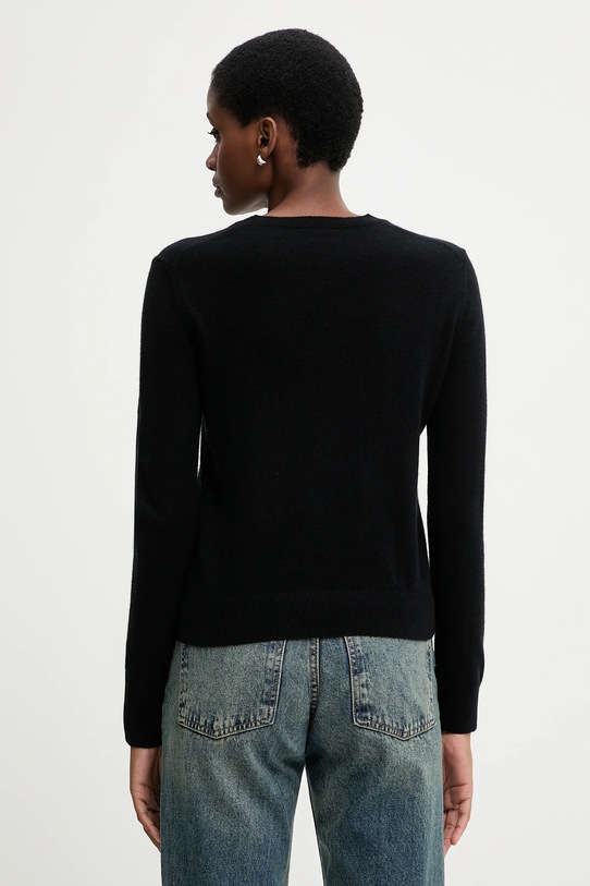 Odzież United Colors of Benetton sweter kaszmirowy 1033D107P czarny