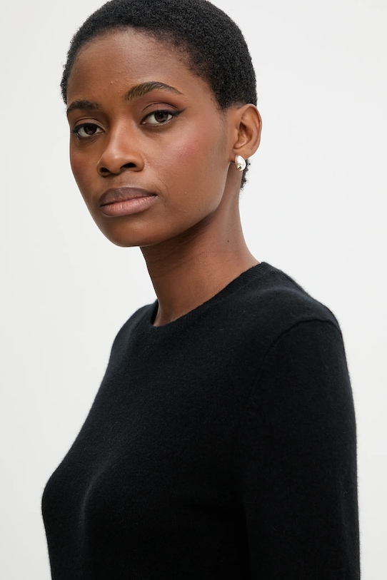 Kašmírový sveter United Colors of Benetton čierna 1033D107P