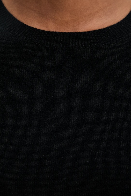 United Colors of Benetton sweter kaszmirowy 1033D107P czarny