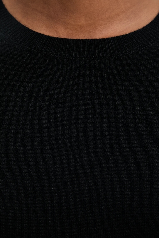 Kašmírový sveter United Colors of Benetton 1033D107P čierna