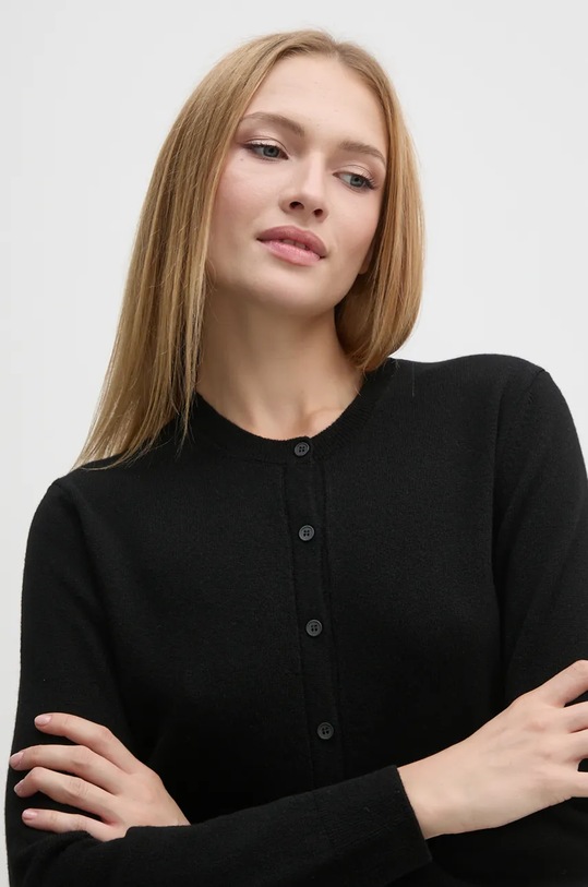 Кашеміровий кардиган United Colors of Benetton чорний 1033D5016