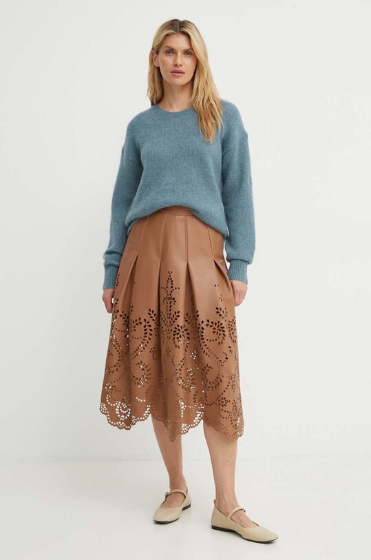 By Malene Birger pulover de lana BRIELLA. Q71340035 albastru AW24