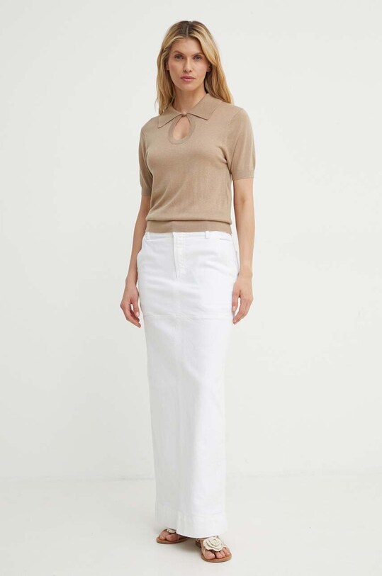 By Malene Birger pulover din amestec de lana TALALLIA Q72434001 bej AW24