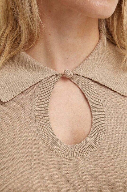 By Malene Birger pulover din amestec de lana TALALLIA Q72434001 bej