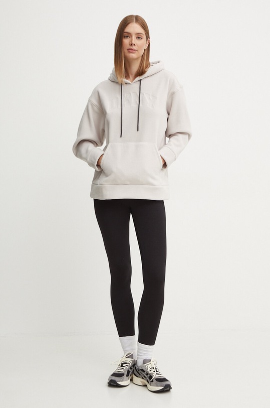 Fleecová mikina Dkny DP4T9949 béžová AW24
