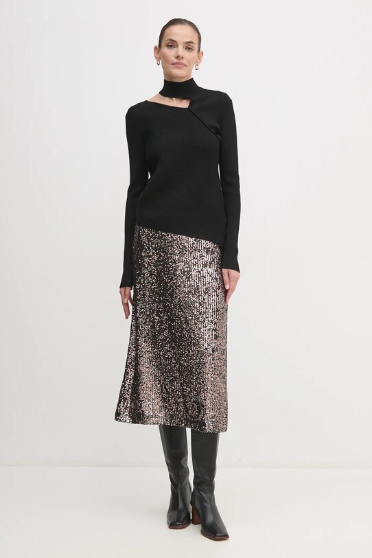 Dkny pulover P43SAL18 negru AW24