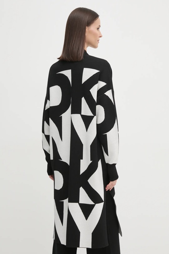 Ρούχα Πλεκτή ζακέτα Dkny P4MXAQ64 μαύρο