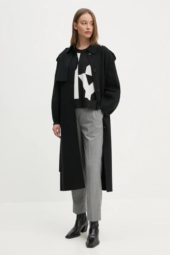 Svetr Dkny P4MSAQ15 černá AW24