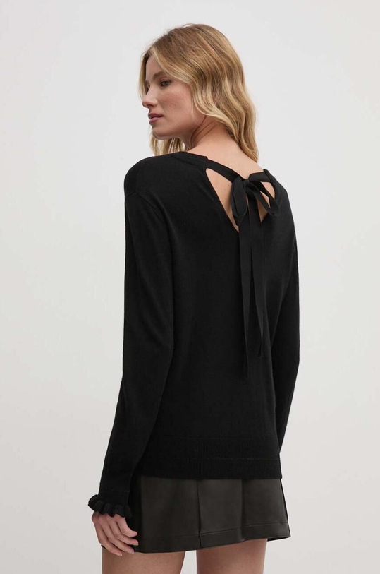 Odzież Dkny sweter z domieszką wełny D2G4A151 czarny