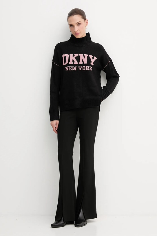 Πουλόβερ Dkny DJ4R0386 μαύρο AW25