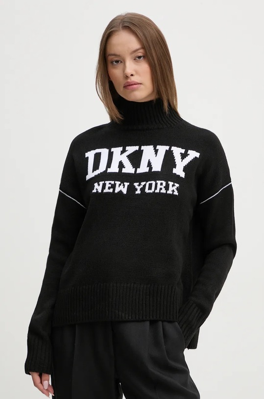 Πουλόβερ Dkny μαύρο DJ4R0386