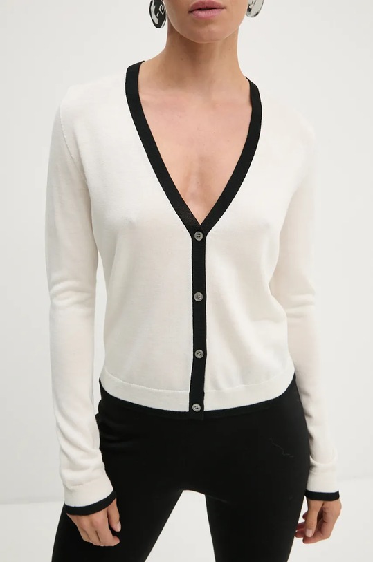 Theory cardigan din lana bej O0711712