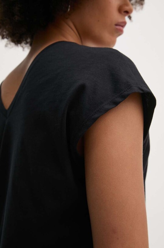 Хлопковая футболка United Colors of Benetton 3EERD109C чёрный