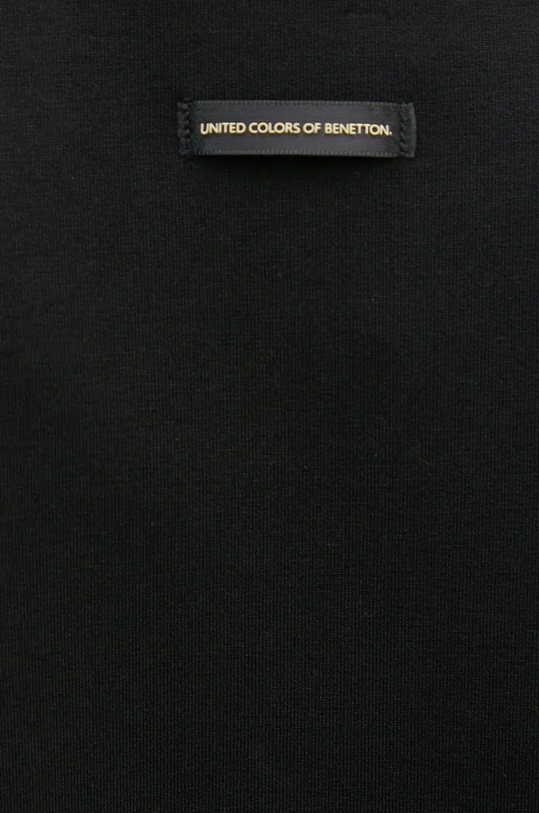 United Colors of Benetton bluza 38Y6D108O negru