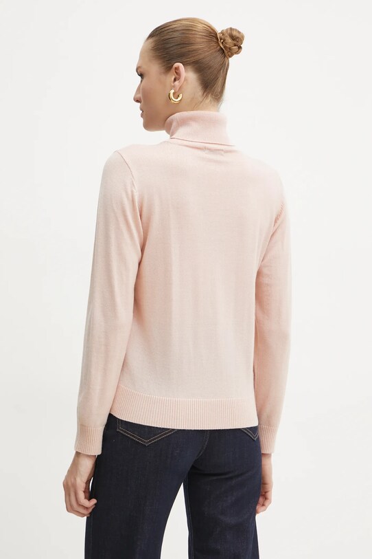 Odzież Armani Exchange sweter wełniany 6DYM1K.YME3Z różowy