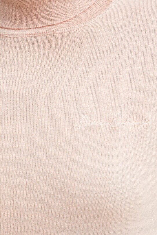 Armani Exchange sweter wełniany 6DYM1K.YME3Z różowy