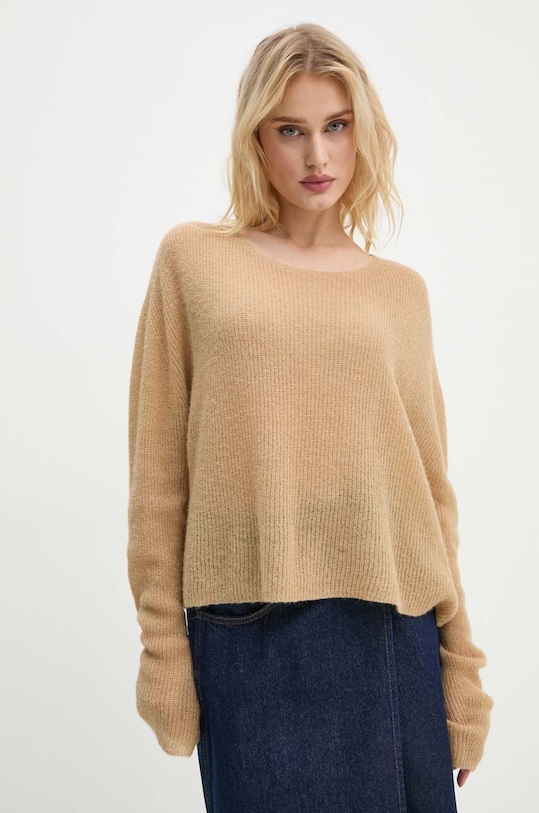 Drykorn pulover de lana subtiri maro 88583.420156