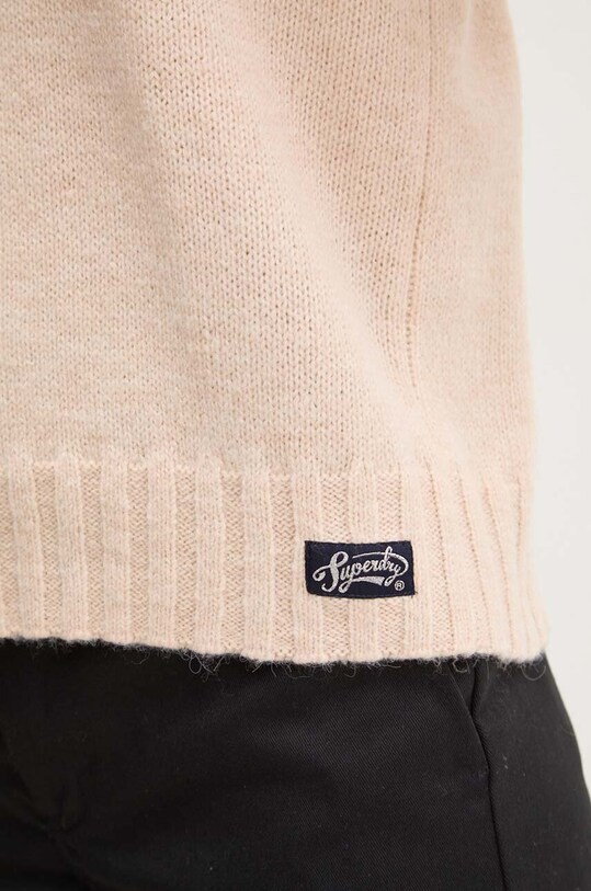 Светр з домішкою вовни Superdry W6110567A.C4F помаранчевий