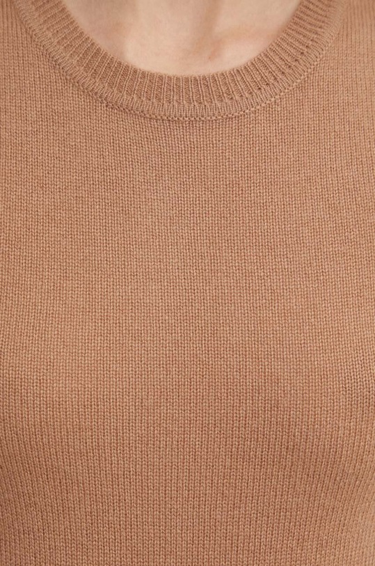 Vlněný svetr Marella 2423366044200 béžová