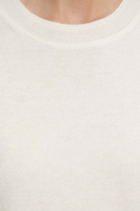 Вовняний светр Marella 2423366141200 бежевий