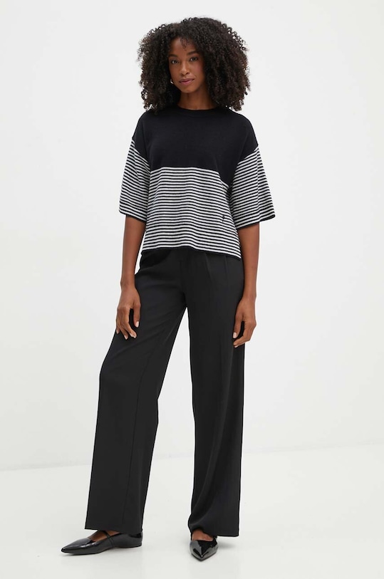 Vlněný svetr Marella 2423366141200 černá AW24