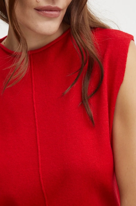 Vlněná vesta Marella 2423366171200 červená