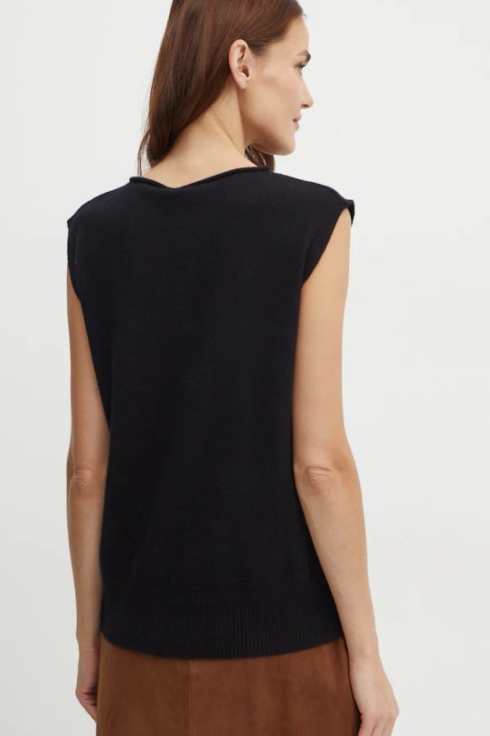 Oblačila Volnen telovnik Marella 2423366171200 črna