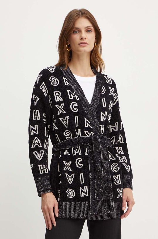 Kardigan Armani Exchange středně silná černá 6DYE1P.YM1SZ