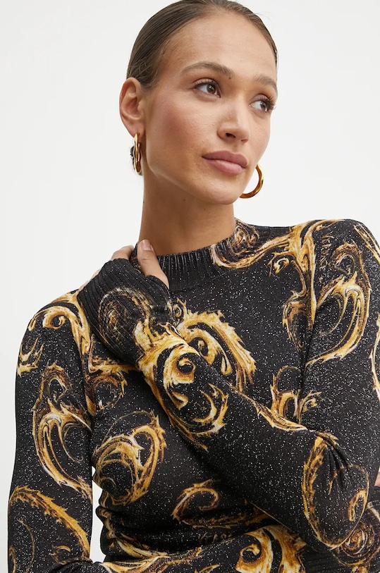 Versace Jeans Couture pulover negru 77HAFM24.CMN80