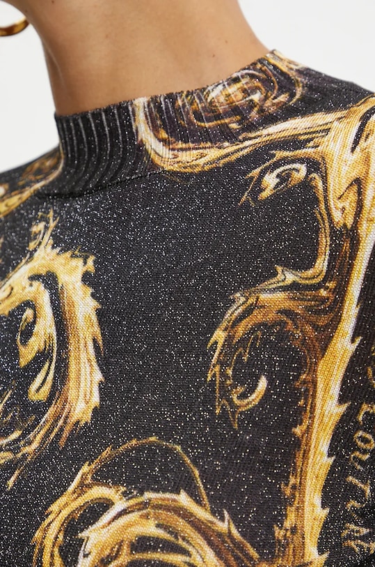 Versace Jeans Couture pulover 77HAFM24.CMN80 negru