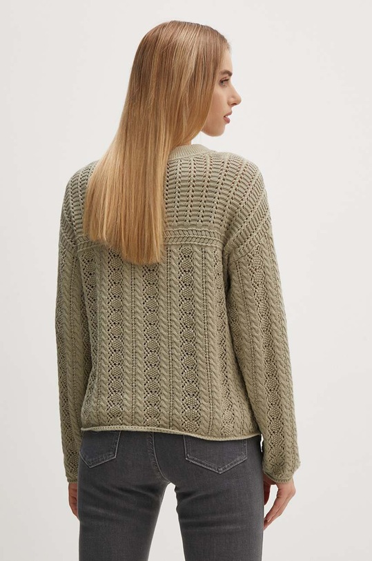 Odzież Pepe Jeans sweter bawełniany ISADORA PL702159 zielony