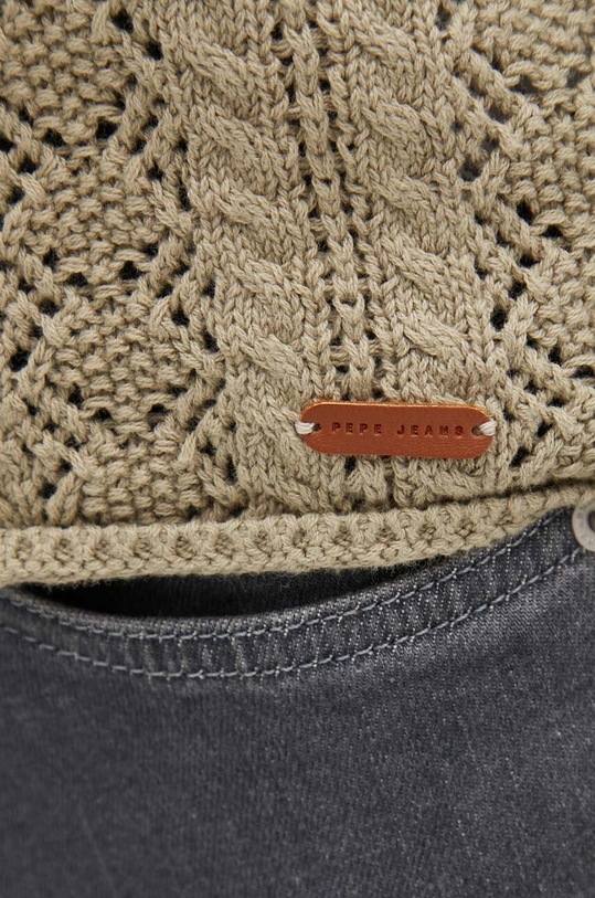 Pepe Jeans sweter bawełniany ISADORA PL702159 zielony