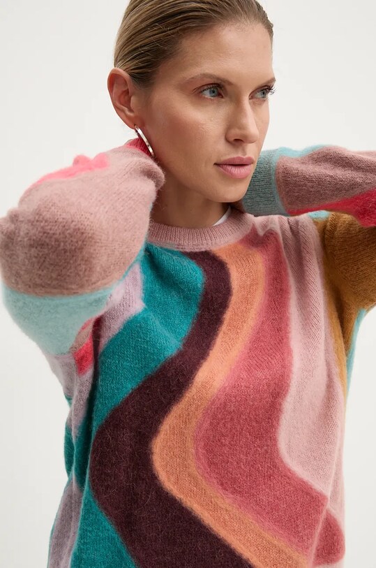 PS Paul Smith pulover de lână W2R.441N.N31246 multicolor