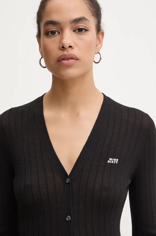 Miss Sixty cardigan din lana negru 6L3RJ3820000