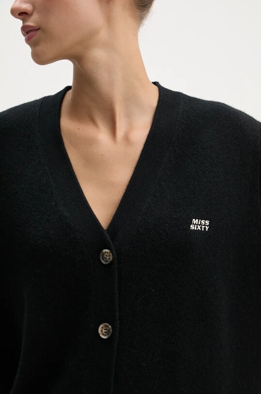 Miss Sixty cardigan din lana 6L3RJ3990000 negru